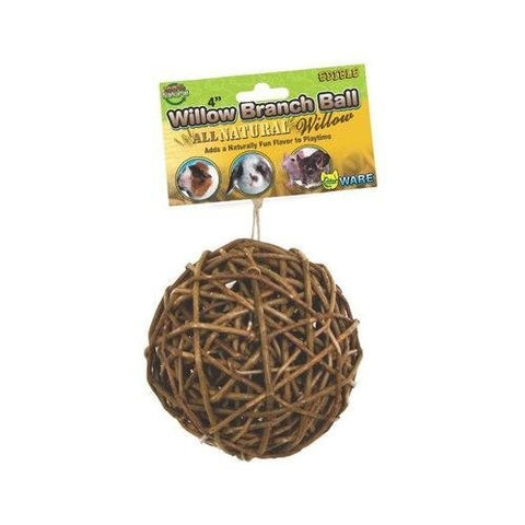 Willow Branch Ball for Small Animals Pack of 3