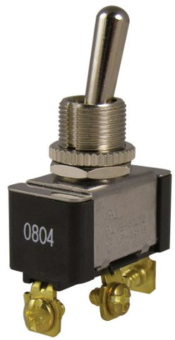 Gardner Bender GSW-13 Heavy Duty Electrical Toggle Switch, SPDT, ON-OFF-ON, 20 A/125V AC, Screw Terminal