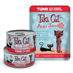Tiki Pet Foods Cat Aloha Tuna Shrimp Pet Food (8 Pack), 5 oz