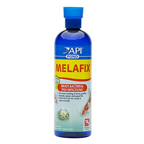 API POND MELAFIX Pond Fish Bacterial Infection Remedy 16-Ounce Bottle