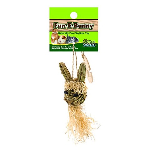 Ware Manufacturing Natural Fun-E-Bunny Small Pet Chew Toy