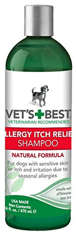 Vet's Best Allergy Itch Relief Dog Shampoo, 16 oz