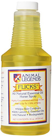Animal Legends Flicks Horse Spray Refill Concentrate, 16-Ounce