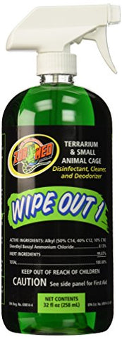 Zoo Med Wipe Out 1 Disinfectant, 32 oz