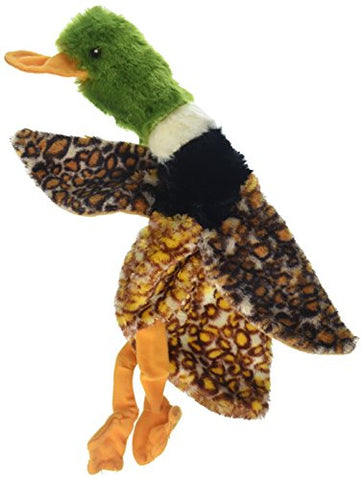 Ethical Plush Skinneeez Malard Duck 14-1/2-Inch Stuffingless Dog Toy Assorted Colours