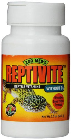 Zoo Med Reptivite, without Vitamin D3, 2-Ounce