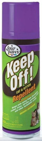 Four Paws Keep Off 6oz Indoor and Outdoor Cat and Kitten Repellent