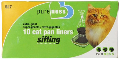 Van Ness Extra Giant Sifting Cat Pan Liners, 10 Count