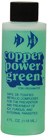 Copper Power (Endich) ACP0004G Green Treatment for Marine Fish, 4-Ounce