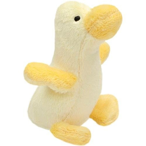 Lil' Pals Plush Small Dog/Pet Toy w/ Squeaker (Duck)