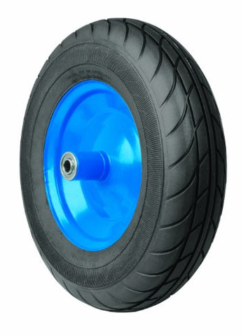 Truper 33090 Flat Free Tire, Complete with Rim, Ball Bearings and Axle