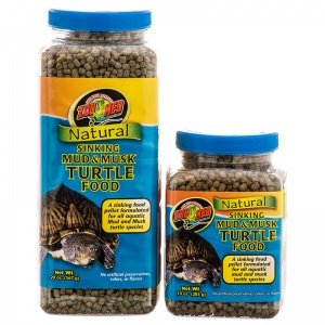 Zoo Med Laboratories ZooMed Mud & Musk Sinking Aquatic Turtle Food, 1 Count, One Size