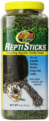 Zoo Med ReptiSticks Floating Aquatic Turtle Food, 9-Ounce