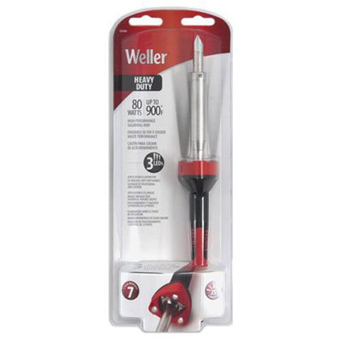 Weller SP80NUS Heavy Duty LED Soldering Iron, Red/Black