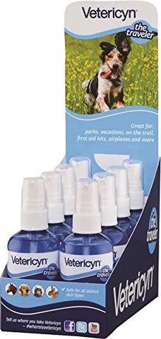 INNOVACYN D Vetericyn Traveler 8 Piece Counter Display for Horse