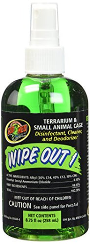 Zoo Med Wipe Out 1 Terrarium Cleaner, 8.75-Ounce