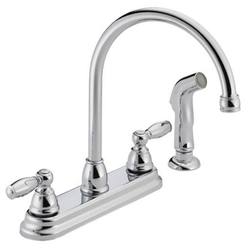 Peerless P299575LF Apex Two Handle Kitchen Faucet, Chrome