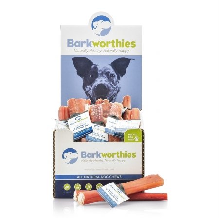 Barkworthies BARK-OFBULLYDOUBLE6MC Bully Stick - Odor Free - 06 in. Double Cut Mini Case
