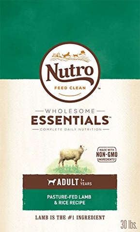 Nutro Adult Dry Dog Food Lamb 30 lb. bag