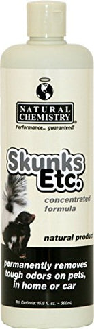 Skunks Etc Concentrated Skunk Odor Eliminator for Dogs and Cats, 16.9 fl.oz