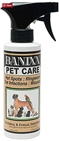 Sherbon-Bannixx Banixx Pet Care for Fungal & Bacterial Infections 8oz