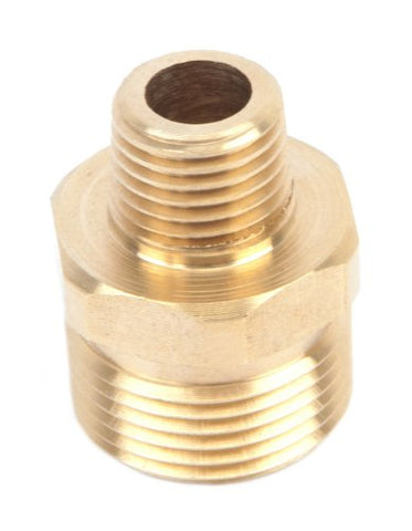 Forney 75115 Pressure Washer Accessories, Male Screw Nipple, M22M to 1/4-Inch Male NPT