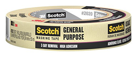 3M 2020-1 General Purpose Masking Tape