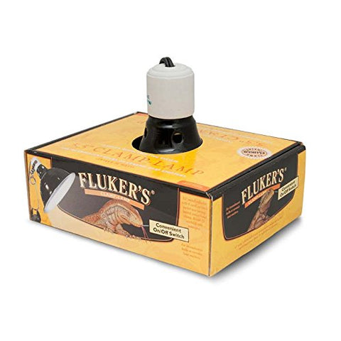 Fluker's 5.5" Repta-Clamp Lamp with Switch for Reptiles