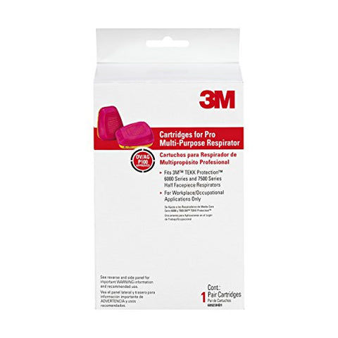 3M 60923HB1-C Replacement Cartridges for Professional Multi-Purpose Respirator