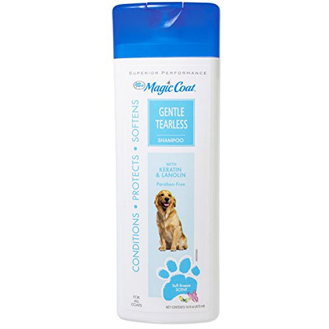 Four Paws Magic Coat Gentle Dog Grooming Shampoo, 16oz