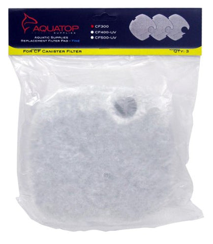 AQUATOP Replacement Fine Filter Pad for CF-300 Canister