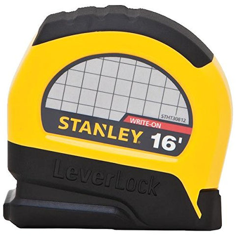 Stanley STHT30812 Lever Lock Tape Rule, 16' x 3/4"