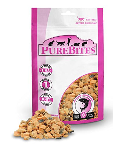 PureBites Salmon for Cats, 0.92oz/26g - Value Size