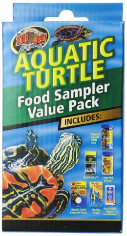 Zoo Med Aquatic Turtle Food Sampler Value Pack