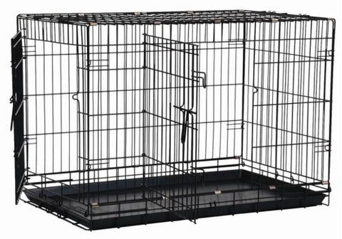 Precision Pet Two-Door Great Crate, Large - 42x28x30 inches