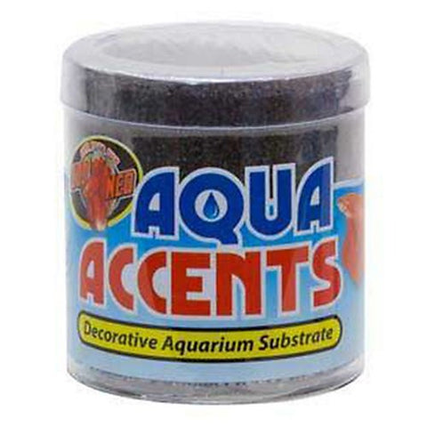 ZooMed Aqua Accents Midnight Black Sand 1/2 lb