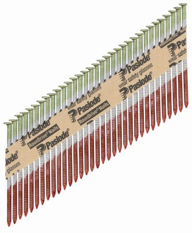 Paslode 650388 Round Head 3-1/4-Inch by .131-Inch by 30 Degree Paper Tape Collated Hot Dipped Galvanized Framing Nail (2,000 per Box)