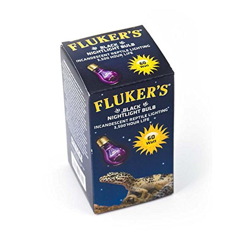 Fluker's Black Nightlight Bulbs for Reptiles 60 watt