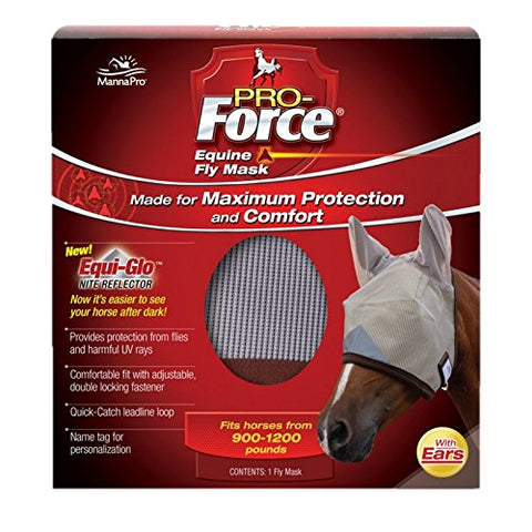 Manna Pro Pro-Force Fly Mask with Ears