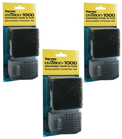 Supreme (Danner) Ovation 1000 Replacement Filter Media (3 Pack)