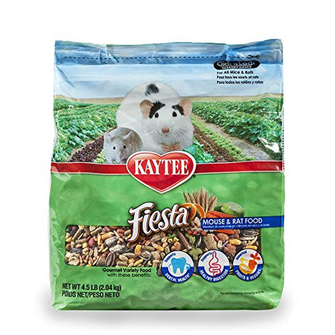 Kaytee Fiesta Mouse and Rat Food, 4.5-lb bag
