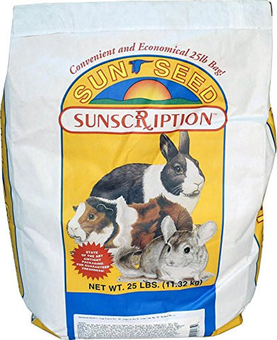 Sun Seed Company SSS49135 Vita Prima Daily Diet Chinchilla Food, 25-Pound