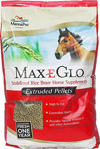 Manna Pro Max-E-Glo Pellets for Horse, 40 lb