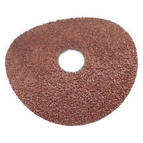 Forney 71667 Aluminum Oxide Sanding Discs  with 7/8-Inch Arbor, 4-1/2-Inch, 24-Grit, 3-Pack