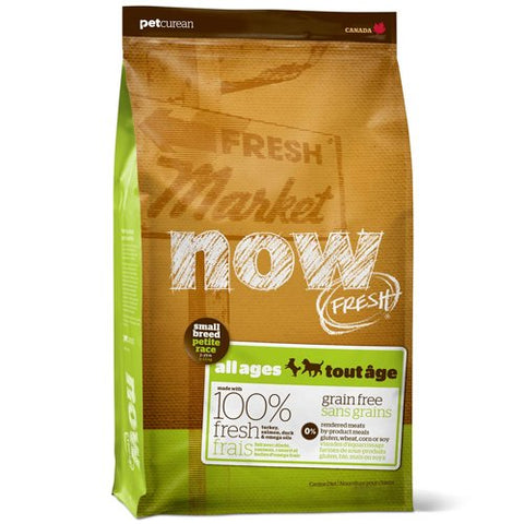 NOW! 152313 Fresh Grain Free Small Breed Adult Dog Food, 25-Pound Bag