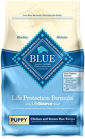 BLUE Life Protection Formula Puppy Chicken and Brown Rice Dry Dog Food 6-lb