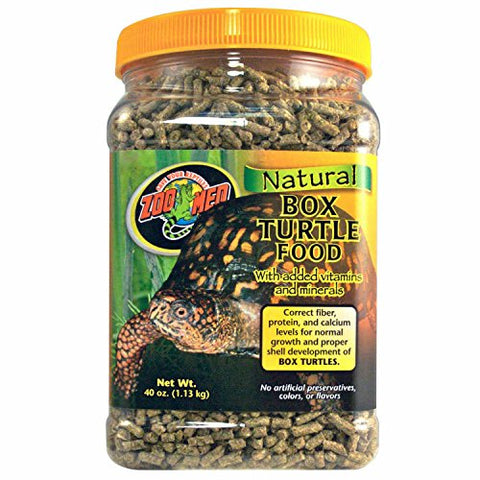 Zoo Med Natural Box Turtle Food, 40-Ounce