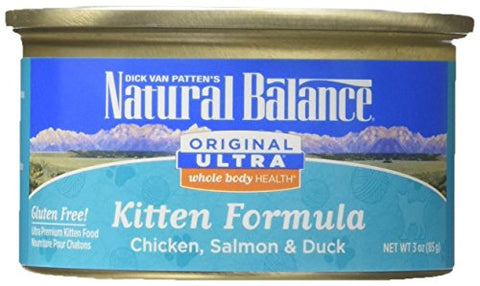 Natural Balance Whole Body Can Kitten Food, 3 oz