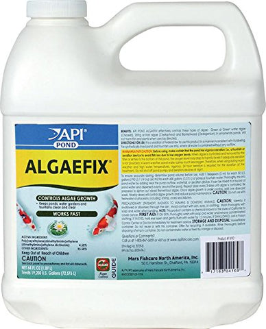 API POND ALGAEFIX Algae Control Solution 64-Ounce Bottle