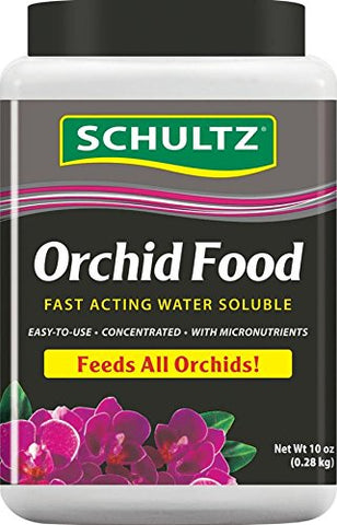 Schultz Water Soluble Orchid Food 20-20-15, 10 oz